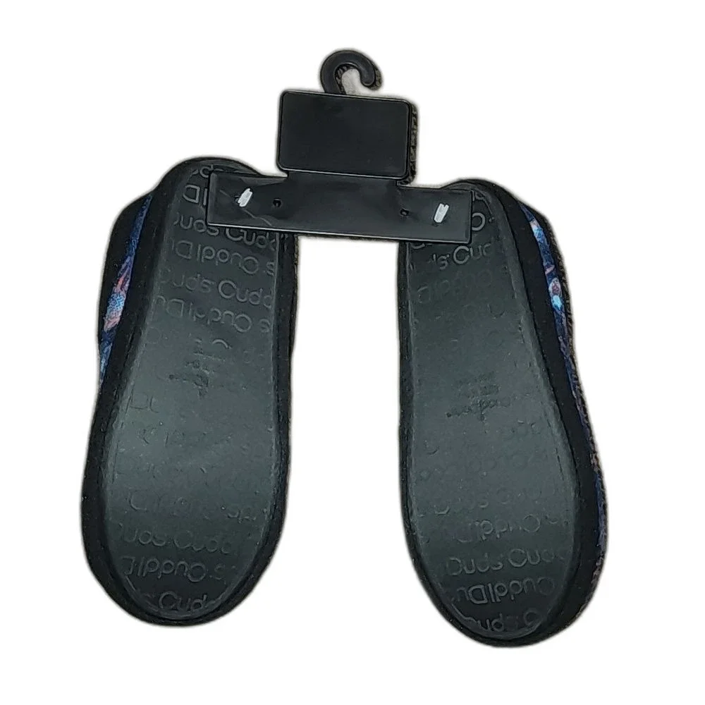 Cuddle Duds Fleece Clog Slippers size M(3-4)